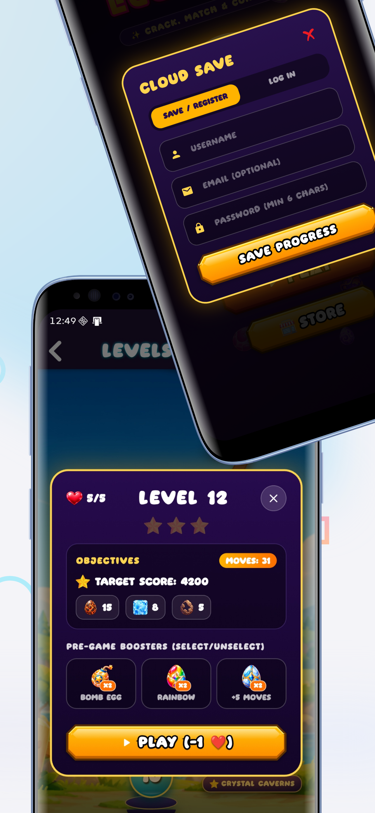 Crystal Levels